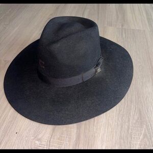 Elegant Black Women's Fedora Hat